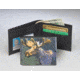 Leather Collections Bifold Wallet, Animal Eyes, Black w/Moose Eyes, EYES15-MOOSE
