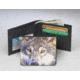 Leather Collections Bifold Wallet, Animal Eyes, Black w/Wolf Eyes, EYES15-WOLF