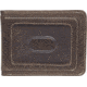 Leather Collections Front Pocket Wallet, Brown Distressed, DIS-33/BRN