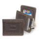 Leather Collections Front Pocket Wallet, Brown Distressed, DIS-33/BRN