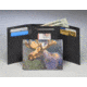 Leather Collections Trifold Wallet, Animal Eyes, Black w/Moose Eyes, EYES16-MOOSE