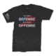 Leatherback Gear Best Defense T-Shirt - Men's, Large, Black, LBG003BLKLRGTS