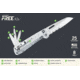 Leatherman FREE K2x Folding Knives, 3.3in, 420HC SS, Silver, 037447006869