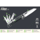 Leatherman FREE K4 Folding Knives, 3.3in, 420HC SS, Gray, 037447006982