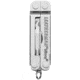 Leatherman Micra Multi-Tool, 1.6in, 420HC Stainless Steel Blade, Stainless Steel Handle, 64010101K
