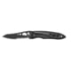 Leatherman Skeletool KBX 2.6in Folding Knife, 420HC Stainless Steel, Onyx, 833602