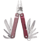 Leatherman Rebar Multi-Tool, 2.9in, 420HC Stainless Steel Blade, Heathered Cranberry Stainless Steel Handle, 833316