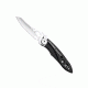 Leatherman Skeletool KB Folding Knife w/ BottleClip, 2.6in, 420HC Stainless Steel Blade, Black Aluminum Handle, 832385
