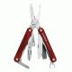 Leatherman Squirt ES4 Red Handle Keychain Tool