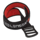 LED Lenser Replacement Head Strap H7.2/H7R.2, Rubberized Back, Black 880351