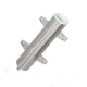 Lee's Tackle Steel Heavy Duty Bulkhead Mount w/Swivel Base 2.25" OD X 10.5" Tube Stainless 31160