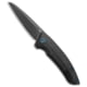 Legion Steel The Asgeir Folding Knife, 3.50in, CPM 20CV, Sheepsfoot Blade, Titanium, Black Handle, Black/Black Gray, 7.87 inch, BHQ-209769