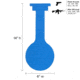 Legion Targets Legion Hostage Complete Kit, Blue/Black, LG-HOST