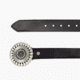 Lejon Elu Leather Belt - Womens, Black, Small, VB-65761-S