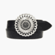 Lejon Elu Leather Belt - Womens, Black, Small, VB-65761-S