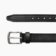 Lejon Gettysburg Leather Belt - Mens, Black, 40, VB-1991-40