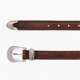 Lejon Magnolia Leather Belt - Womens, Brown, Small, VB-10003-S