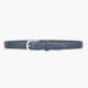 Lejon Pinnacle Leather Belt - Mens, Navy, 34, VB-115-34