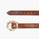Lejon Vaquera Leather Belt - Womens, Peanut, Large, VB-65774-LRG