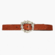 Lejon Vaquera Leather Belt - Womens, Peanut, Large, VB-65774-LRG