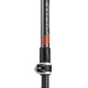 Leki Cross Trail 3 Carbon Trekking Pole, Anthracite/Red, Adjustable 90-125 cm, T65126452