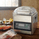 LEM Products MaxVac Pro Chamber Vacuum Sealer, Clear Lid, Stainless Base, 1380