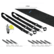 Leofoto 40LM Push Button Quick Detach Modular Tripod Strap, Black, Strap-40LM