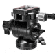 Leofoto BV-1 Mini Fluid Head for Optics w/Handle, Arca Compatible, Black, BV-1