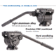 Leofoto BV-10 Fluid Head for Optics up to 11 lb w/Handle, Arca Compatible, Black, BV-10