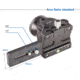 Leofoto BV-10 Fluid Head for Optics up to 11 lb w/Handle, Arca Compatible, Black, BV-10