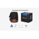 Leofoto HB-70LR 70mm Pro Heavy-Duty Ball Head w/Quick Release Plate, Black, HB-70LR