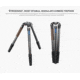 Leofoto LN-404C Heavy Duty Tripod w/ 100mm Bowl/Platform &amp; Bag, Black, LN-404C