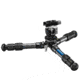 Leofoto LS-223CEX X Verison Table/Ground Mini Tripod w/ Integrated Leveling Base, Ballhead Set, Black, LS-223CEXX+LH-25