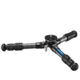 Leofoto LS-223CEX X Verison Table/Ground Mini Tripod w/ Integrated Leveling Base, Black, LS-223CEXX