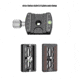 Leofoto LS-324C X Version Ranger Series Tripod / Ballhead Set - LS-324CX/LH-40LR, Black, LS-324CX+LH-40LR