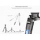 Leofoto LX-255CT/BV-1 Reversible Travel Tripod w/ Bino Fluid Head Kit, Black, LX-225CT+BV-1