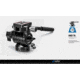 Leofoto LX-255CT/BV-1 Reversible Travel Tripod w/ Bino Fluid Head Kit, Black, LX-225CT+BV-1
