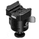 Leofoto MA-40X Outdoors Lever-Release Rapid Lock Ball Head w/ Hybrid Clamp, Arca/Picatinny, Black, MA-40X