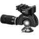 Leofoto MH-35LRC Lever-Release Hybrid Clamp Panning Dynamic Head /w Handlebar Control, Arca/Picatinny, Black, MH-35LRC