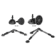 Leofoto SC-80 Universal Rubber Tripod Feet 3/8'' Grippy - Set of 3, Black, SC-80