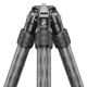 Leofoto SO-282CX Inverted Outdoors Series Carbon Fiber Tripod w/ FIXED Apex/Platform, Black, SO-282CX