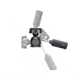 Leofoto SW-01 Mini Fluid Head for Binoculars, Arca Swiss, Black, SW-01