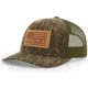Leupold Leather Badge Trucker Hat, Camo/Khaki, 172598