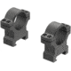 Leupold BackCountry Cross-Slot Rings, 1in High Rings, Matte