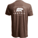 Leupold Bear Badge Graphic T-Shirt, Large, Espresso, 186479