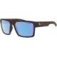 Leupold Becnara Sunglasses, Matte Tortoise Frame, Square Blue Mirror Lens, Polarized, Regular-Wide, 179632