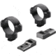 Leupold Dual Dovetail DD Rings, Remington Model 700, 30 mm, Medium, Matte, Black, 178556