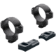 Leupold Dual Dovetail DD Rings, Savage Model 10 Roud Receive/Model 110 Round Receiver, 30 mm, Medium, Matte, Black, 178559