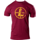 Leupold Distressed Reticle Tee - Mens, Cardinal Heather, XL, 181846