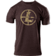 Leupold Distressed Reticle Tee - Mens, Espresso Heather, M, 181848